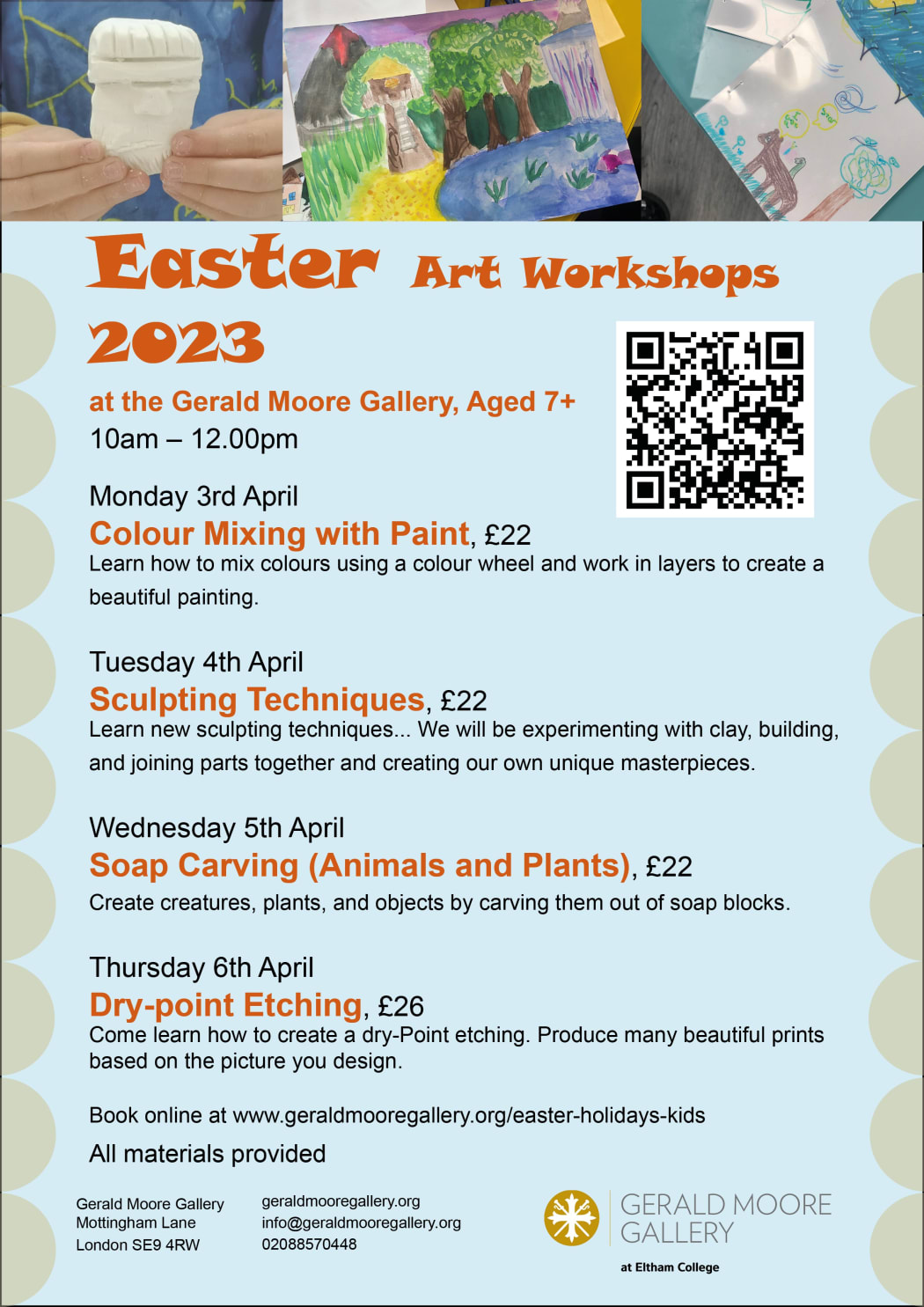 Easter Art Workshops