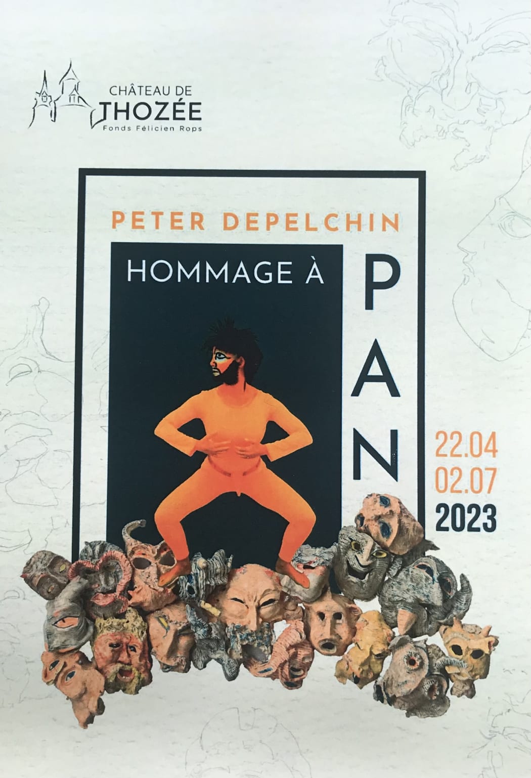 Expo Peter Depelchin - Hommage à Pan I, Château Thozée