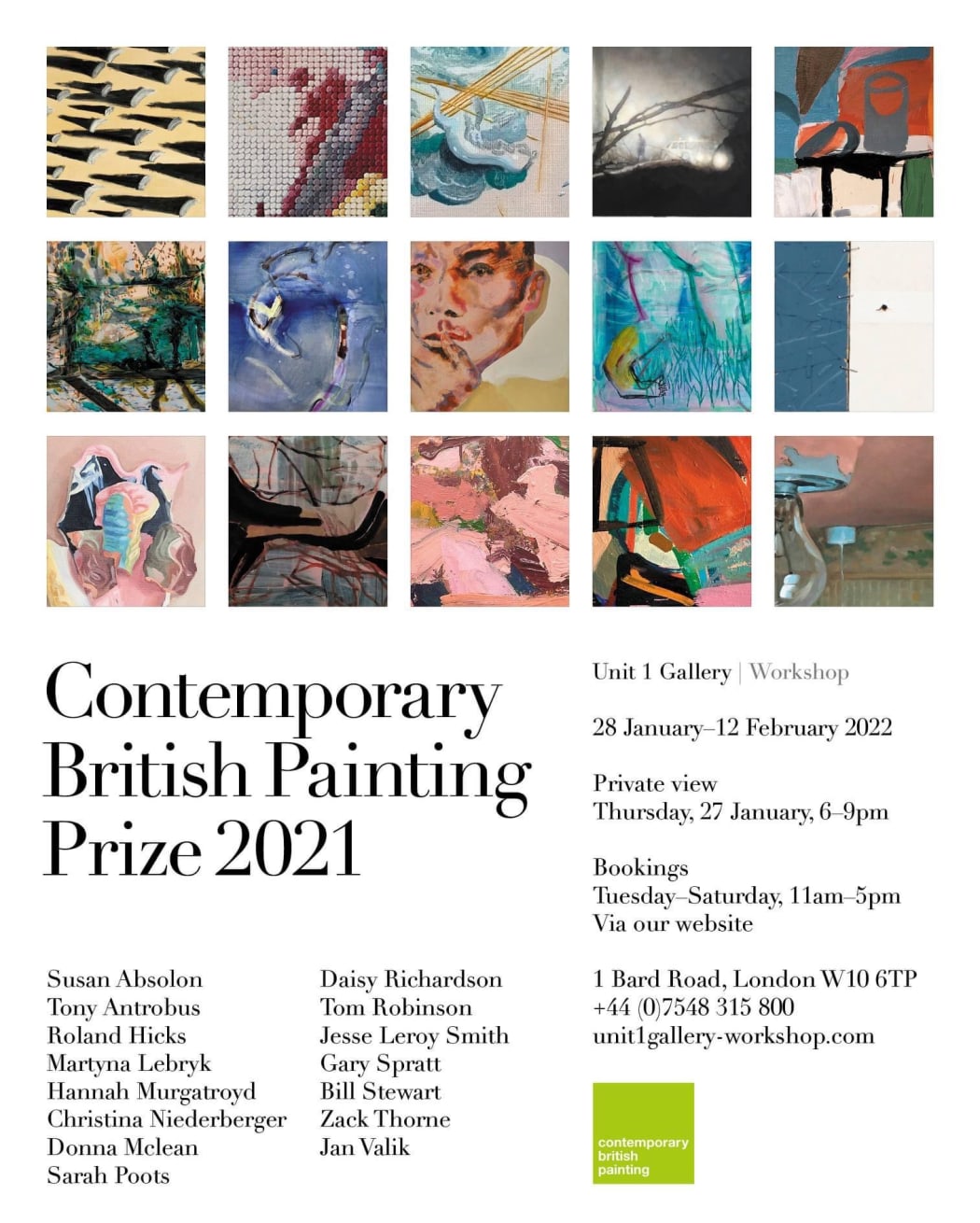 Contemporary British Painting Prize 2021