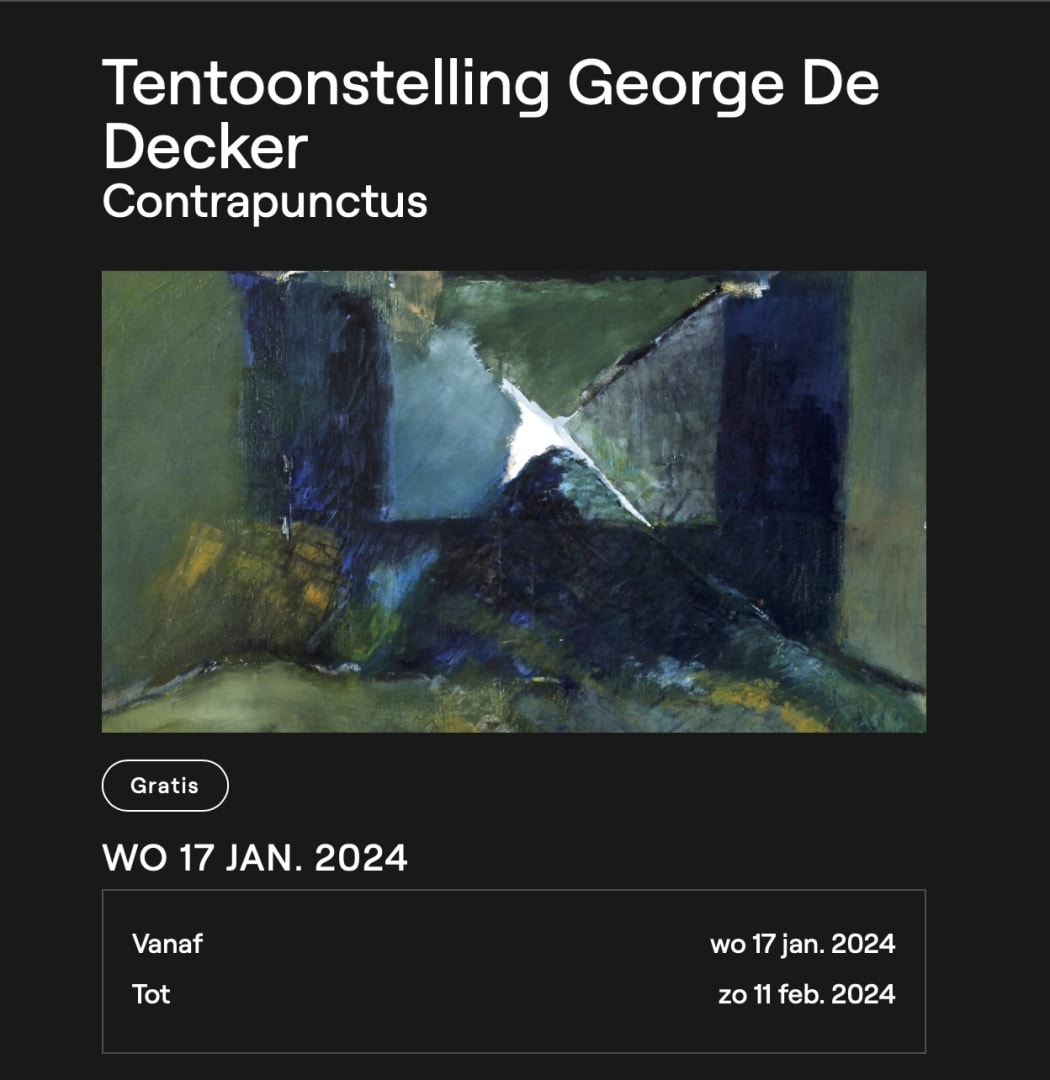 Contrapunctus by George De Decker