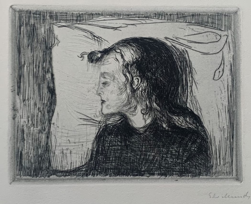 Munch's sister portrait