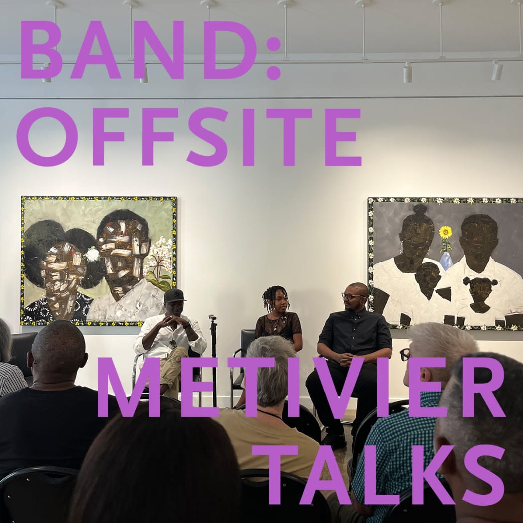 BAND: OFFSITE artists Ehiko Odeh, Khalid Romain, and Moses Salihou in conversation