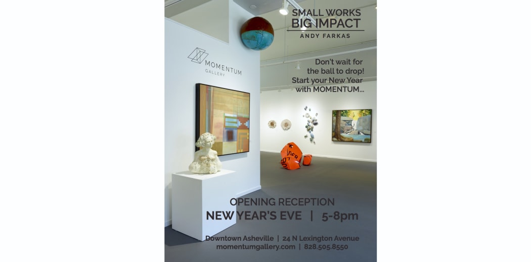 New Year's Eve Reception 5-8pm. Free & Open to the Public.
