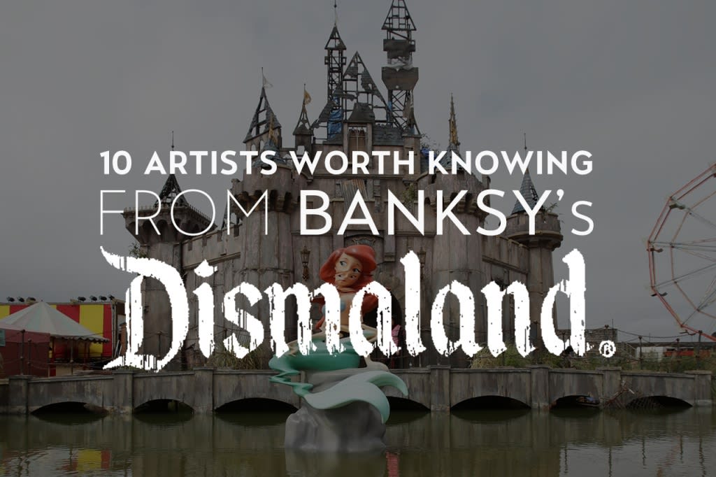 10 artists worth knowing from banksys "Dismaland"