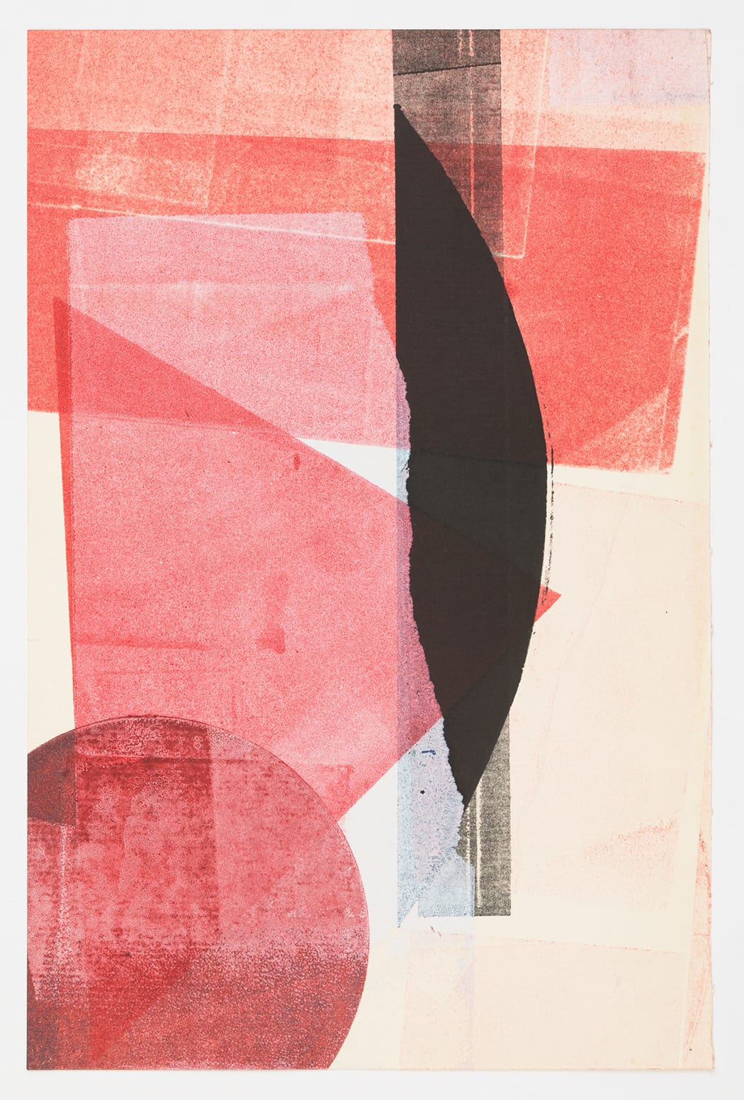 Austin Thomas, Deep Red Blood Moon with Black Patch, 2020