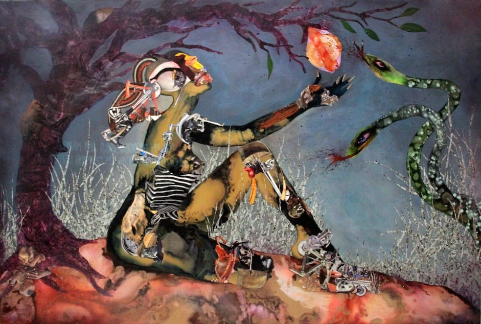 Wangechi Muti, Forbidden Fruit Picker (2015)