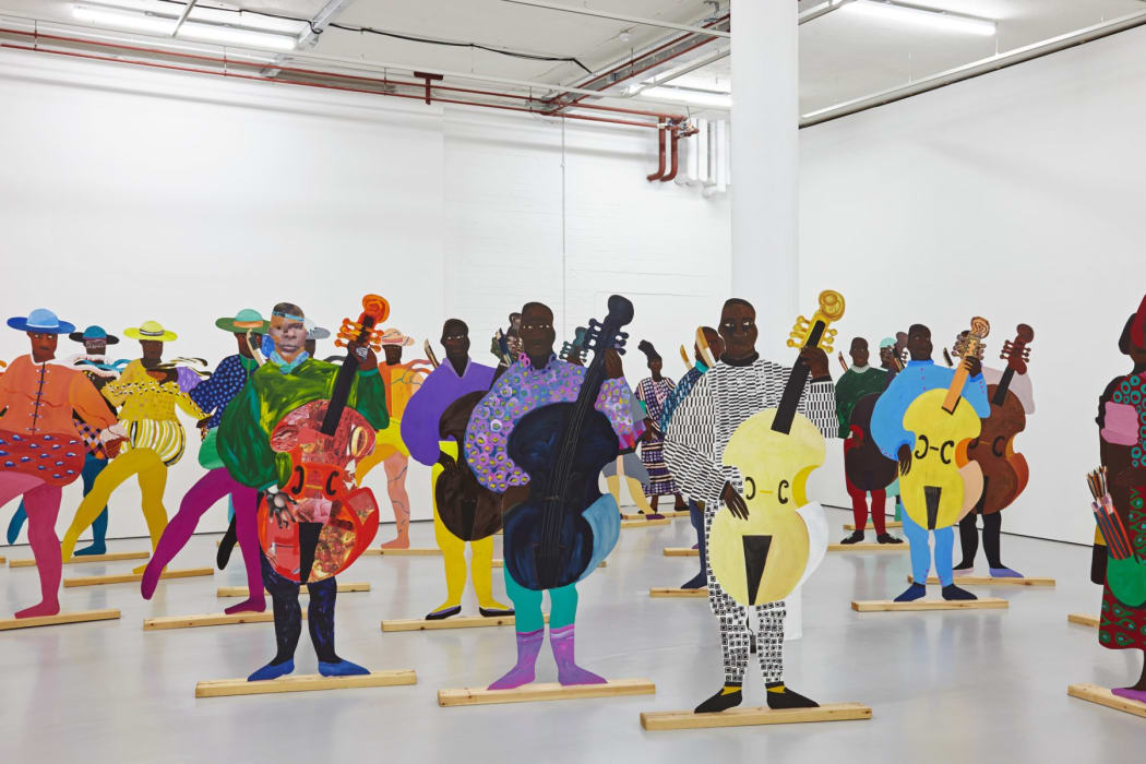 Lubaina Himid's work named Navigation Charts Spike Island and created on 2017