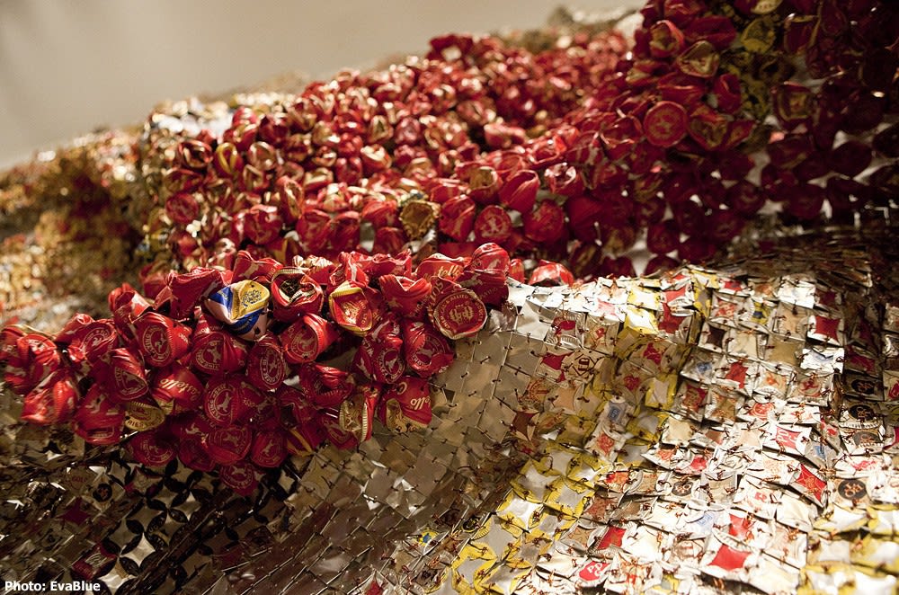 El Anatsui's Gravity and Grace Monumental Works