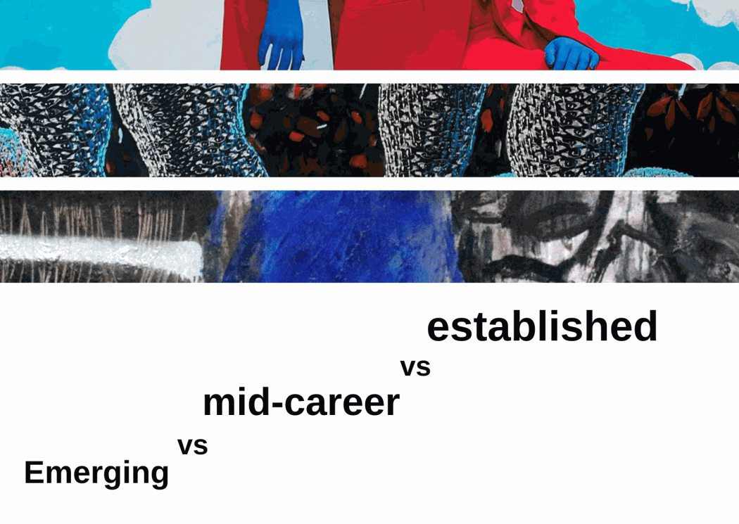Emerging vs mid-career vs established artist — what’s the difference and does it matter?