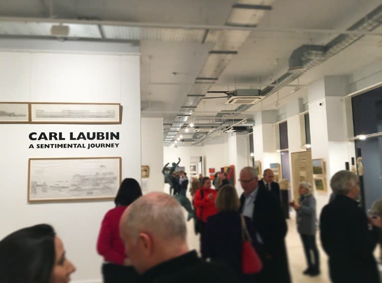 Carl Laubin: A Sentimental Journey Private View