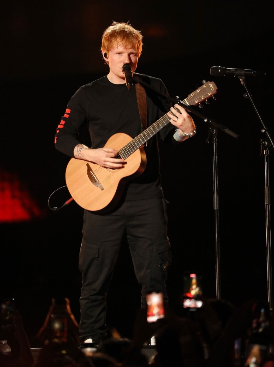 Ed Sheeran looking fit and healthy at Global Citizen 2021 in Paris