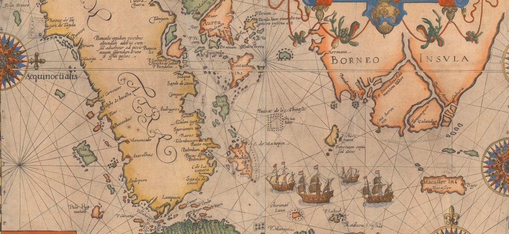 De Bry's Map of the East Indies