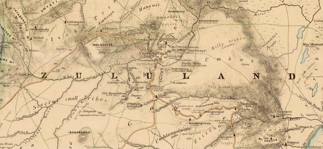 Military Map of Zululand
