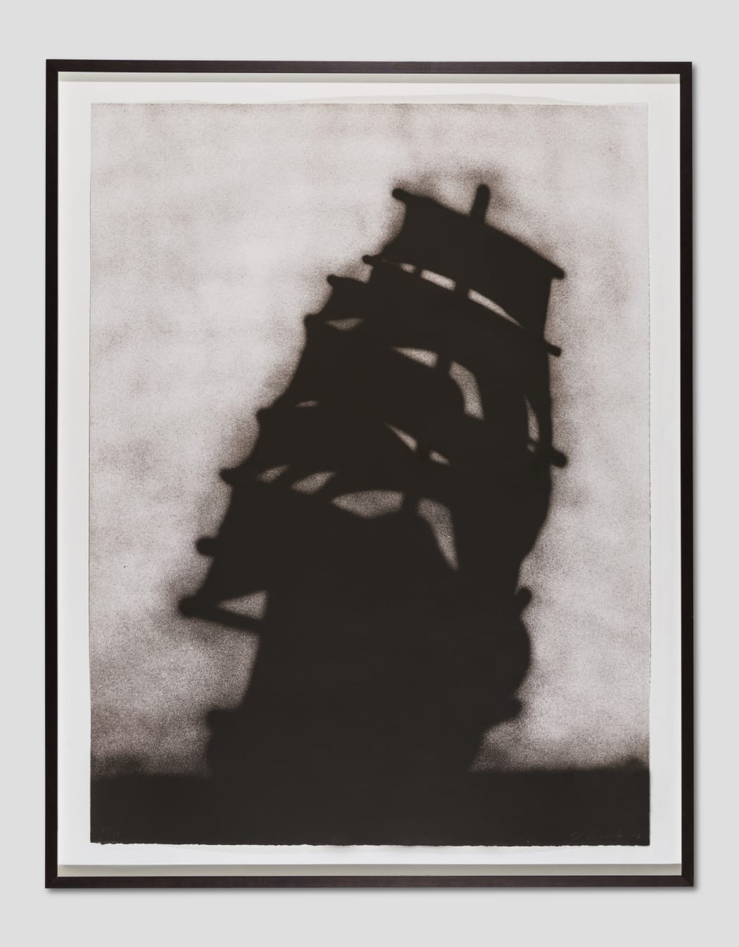 Ed Ruscha Ship Print