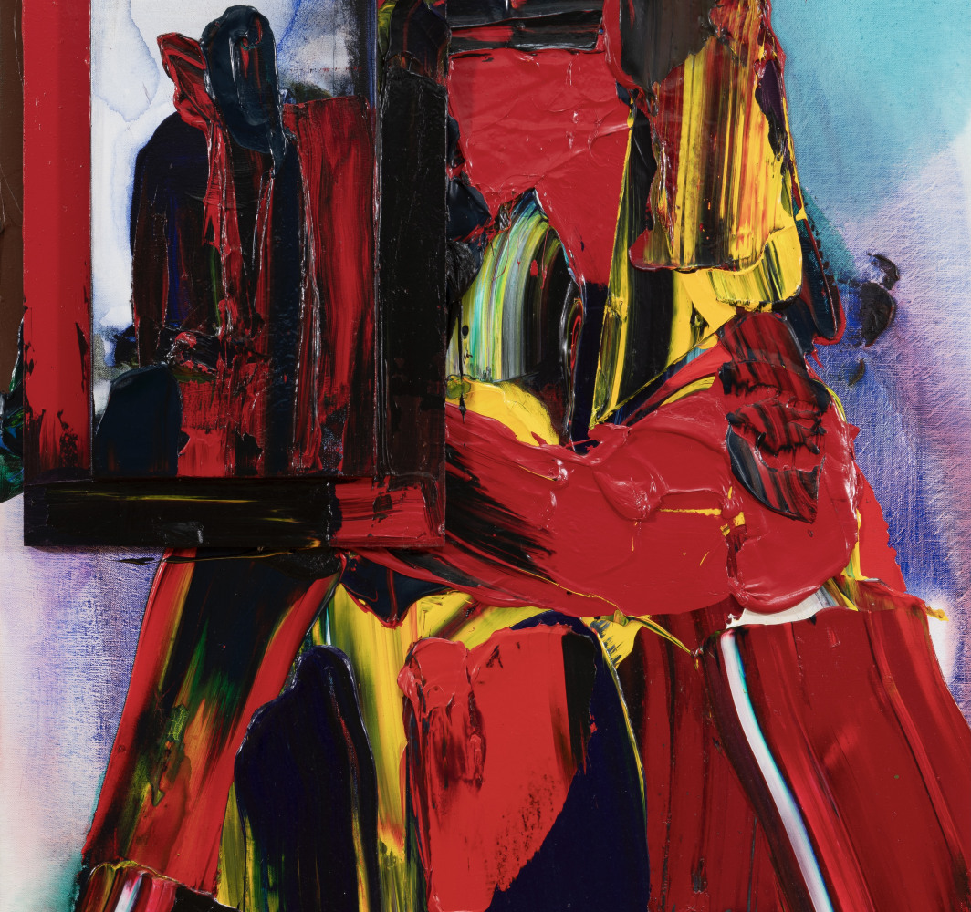 Paul Jenkins (1923-2012), Phenomena Faust Spoke, 1995-96, Acrylic on canvas, 101.6 x 81 cm