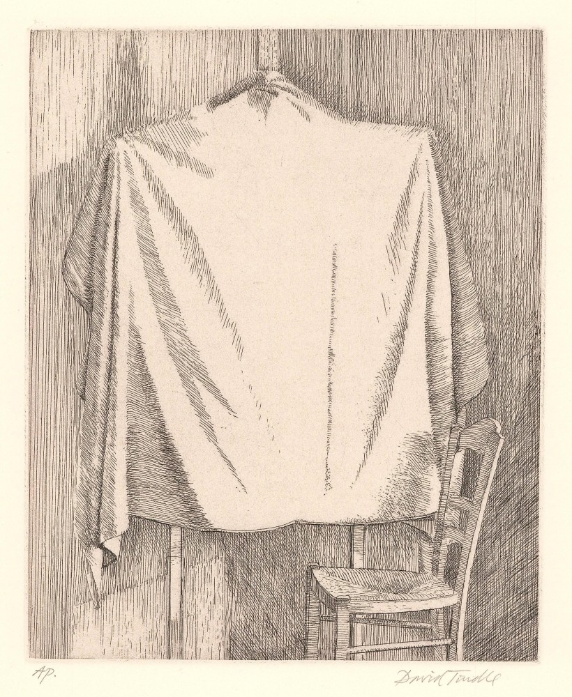 Covered Easel and Chair, 1996