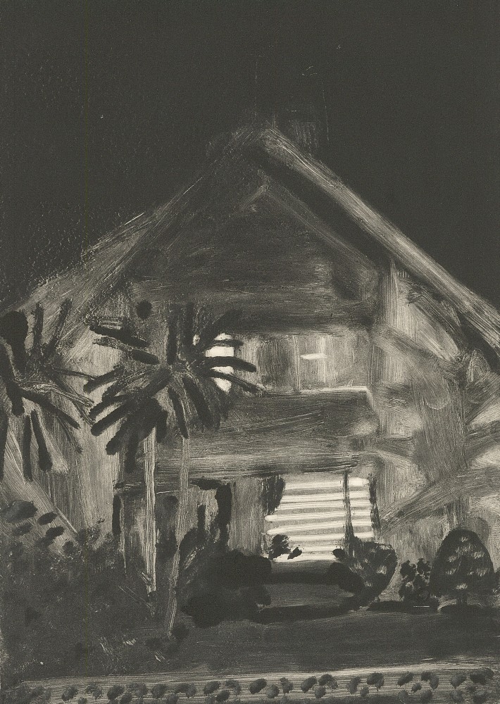 House with Palm Trees, 2001