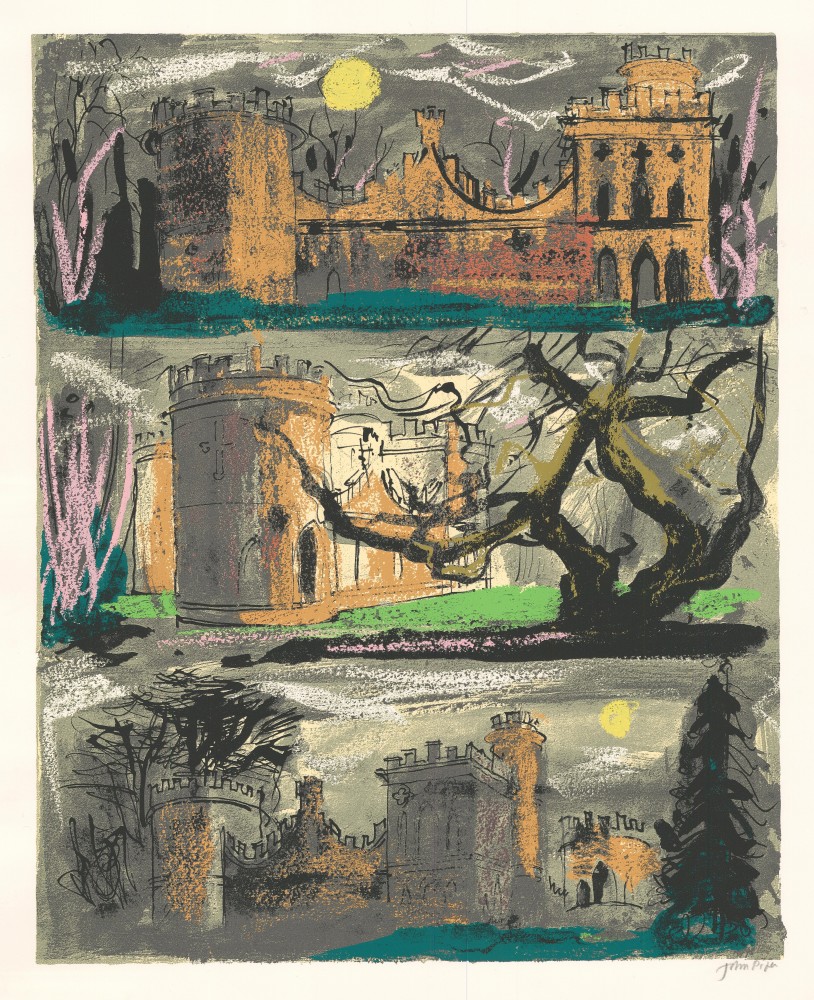 Clytha Castle, Triptych, 1981