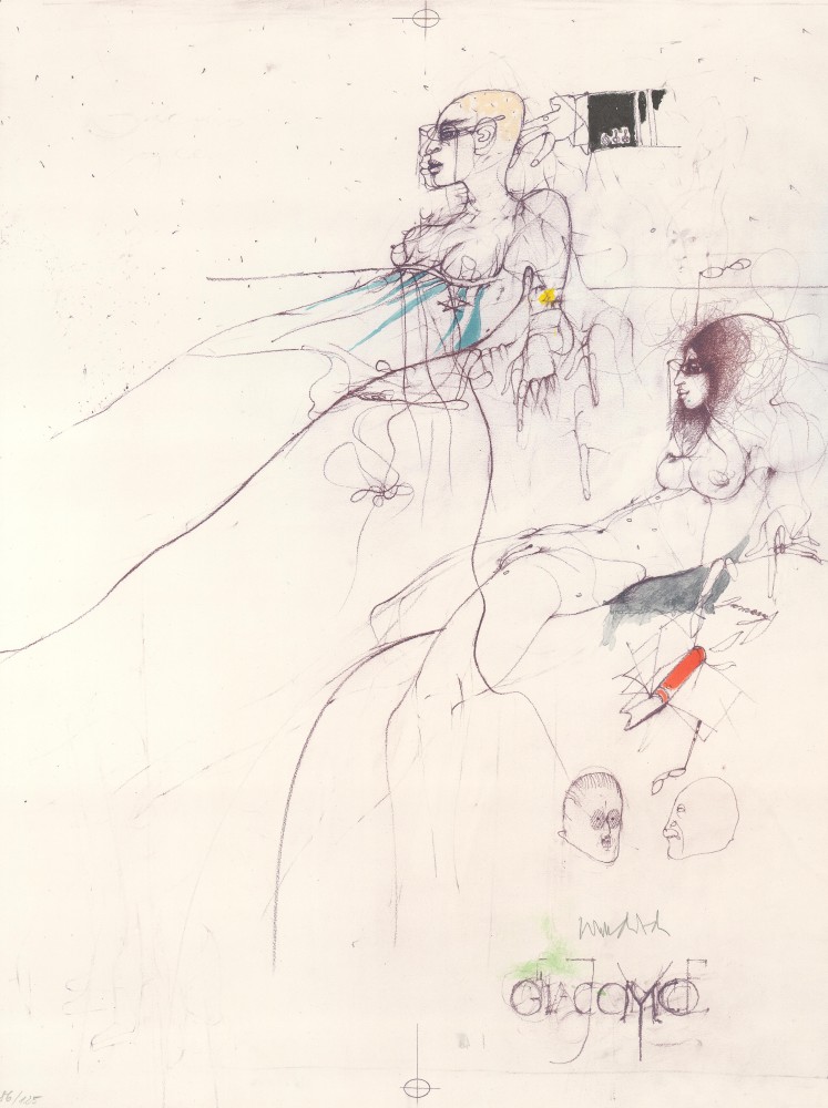 Giacomo Joyce (Plate 3), 1976