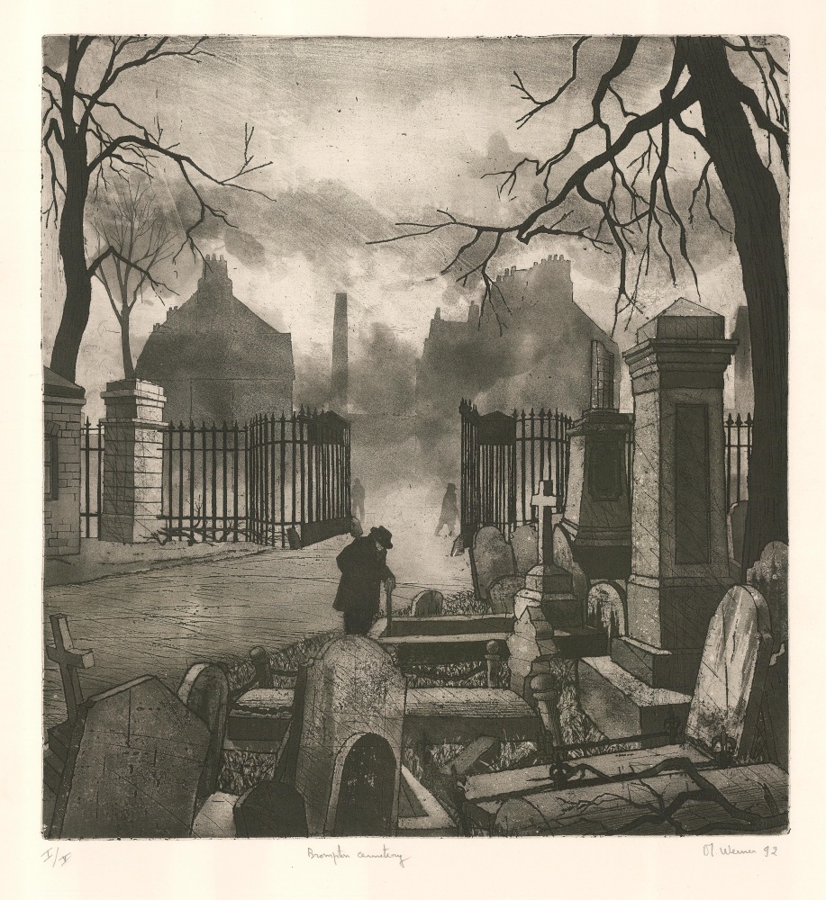 Brompton Cemetery, 1992