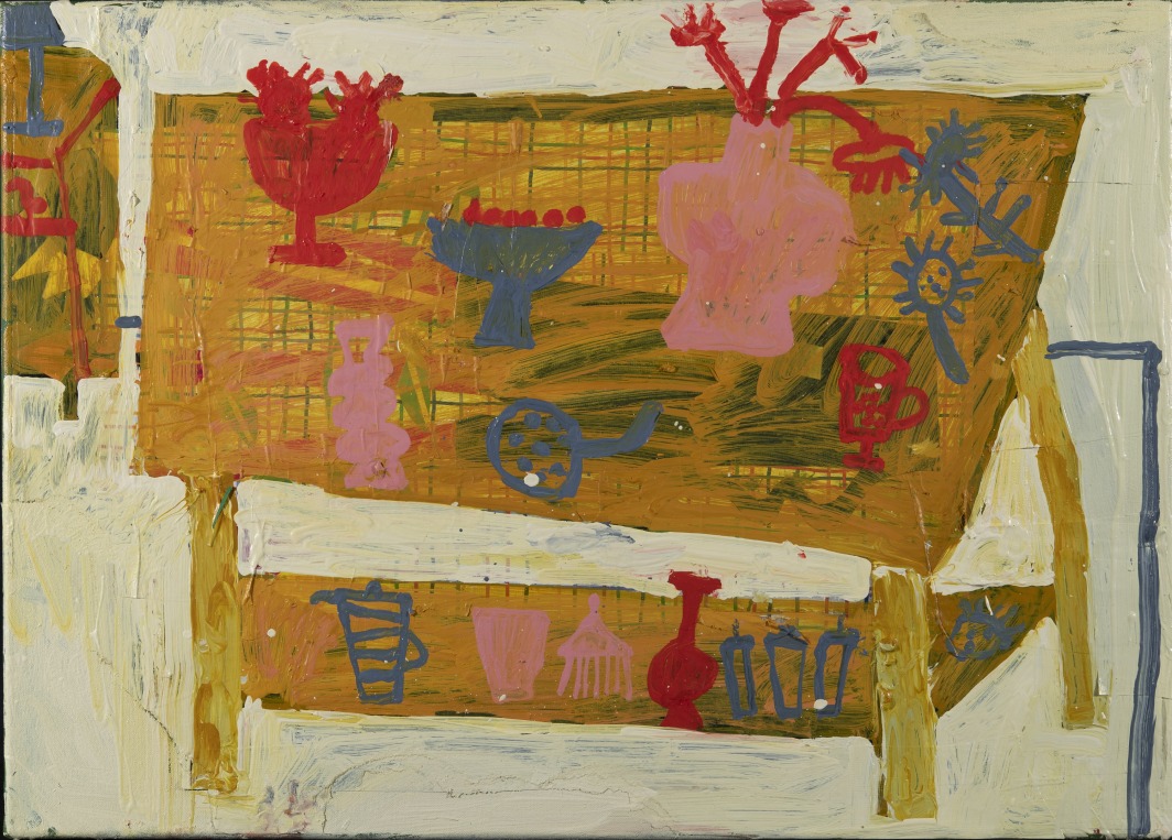 Studio Still Life (Ochre)