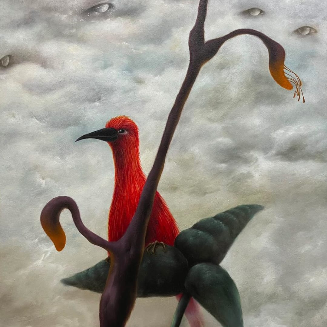 Arang Choi, Scarlet Ibis, 2024