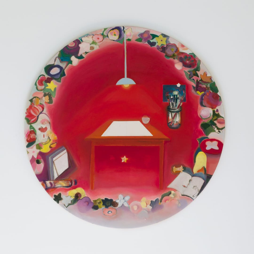 In Kyoung Chun, Interior with blank paper, 2022