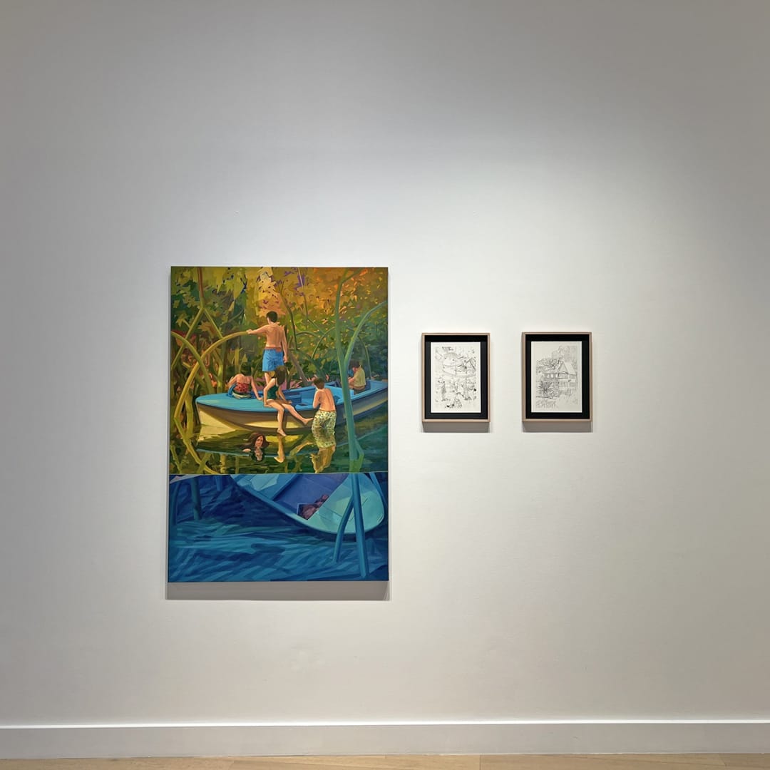 Group Show, Le Feuvre & Roze, Matthieu Pommier 'Velvet'