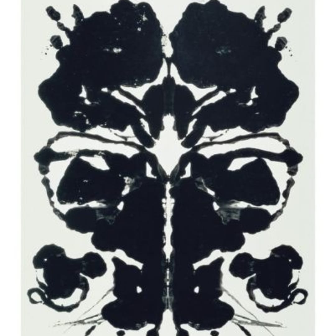 Andy Warhol (1928-1987) Rorschach stamped twice with the Andy Warhol and Andy Warhol Foundation for the Visual Arts stamps and numbered ‘PA75.048’ (on the overlap) silkscreen ink on canvas 120 x 96 in. (304.8 x 243.8 cm.) Painted in 1984.