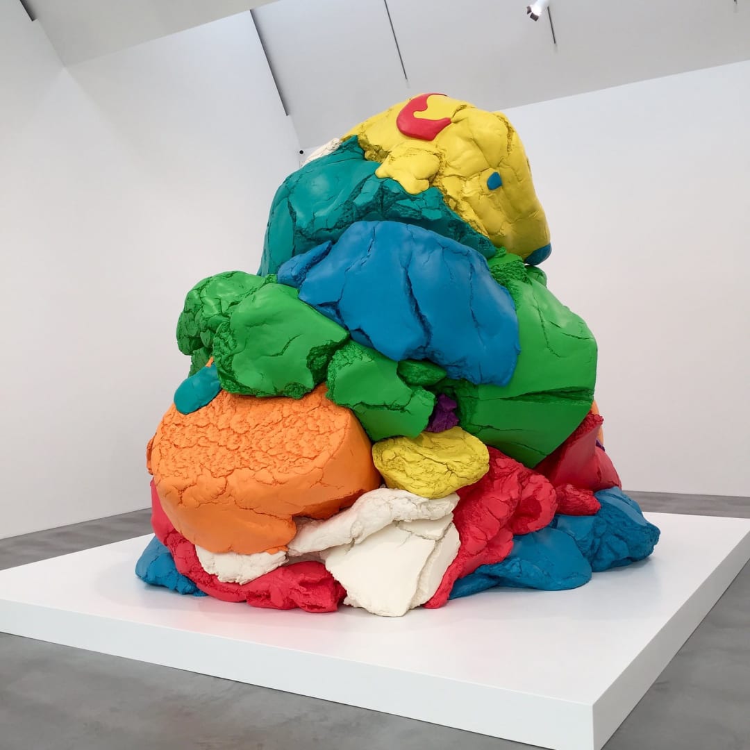 Jeff Koons Play-Doh, 1994—2012 "Jeff Koons: Now" by isapisa - Photo taken on August 13, 2016 Licensed under CC BY-SA 2.0.