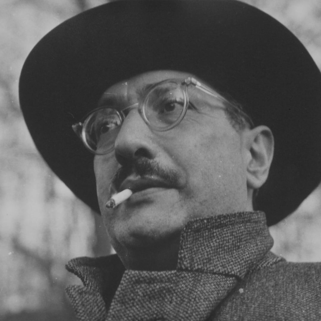 1940's Photograph of Mark Rothko, painter, by Conseulo Kanaga no known copyright restrictions - institutions of the Brooklyn Museum