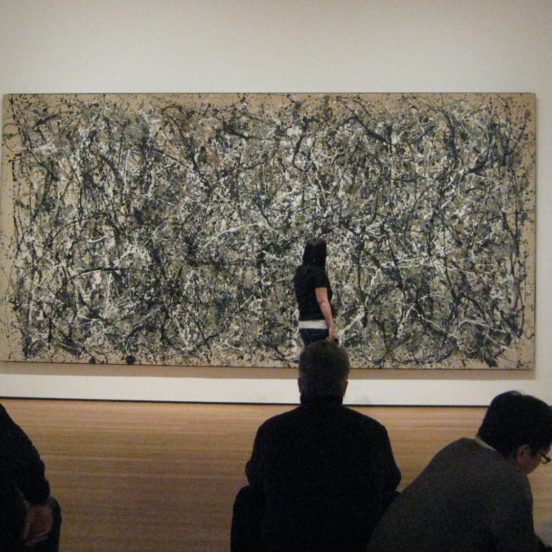 Jackson Pollock, MOMA CC Photo: Kathleen Duffy