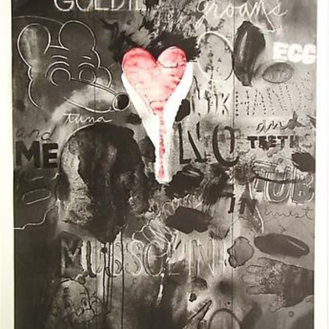 Jim Dine. PICABIA II (FORGOT), 1971. Available at VFA