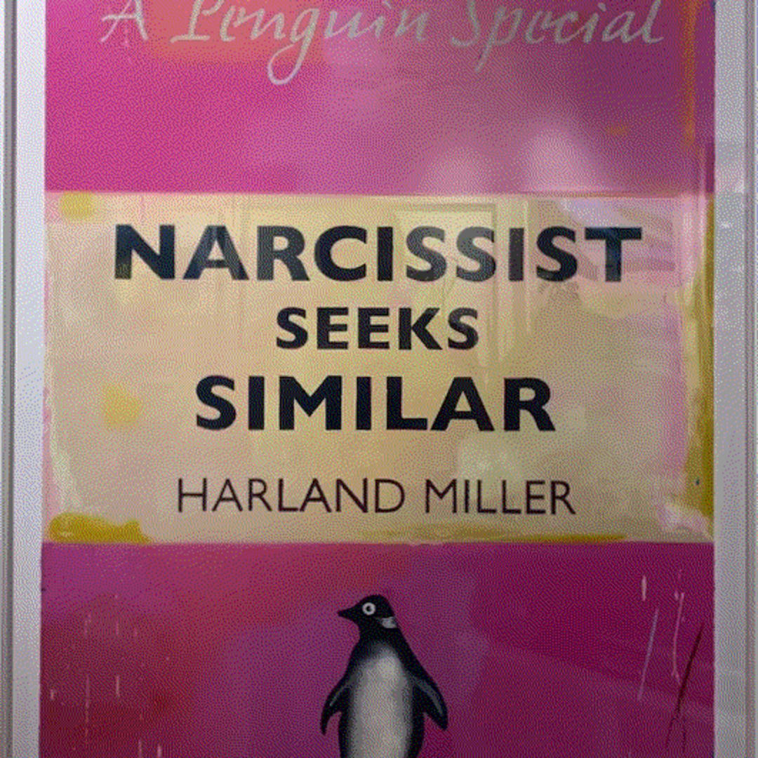 Harland Miller Narcissist, 2021 Signed and dated. numbered on the verso Etching Relief 84 x 57 Edition is 50