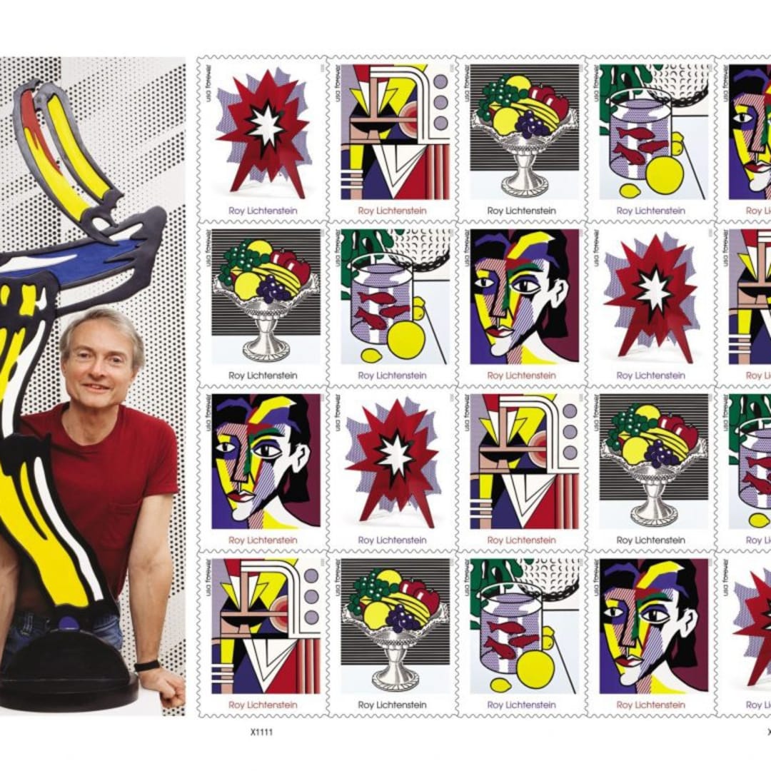 Roy Lichtenstein Forever Stamps, 2023