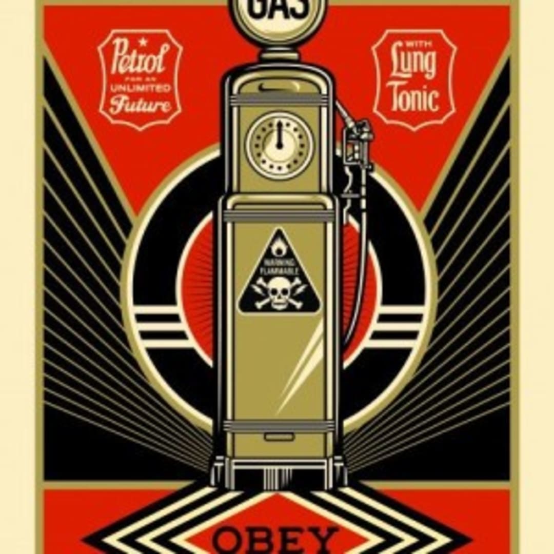 Available at VFA: Shepard Fairey Endless Power – Art Alliance/Provocateurs Show, 2014 Serigraph, 34h X 24w in., Edition of 200