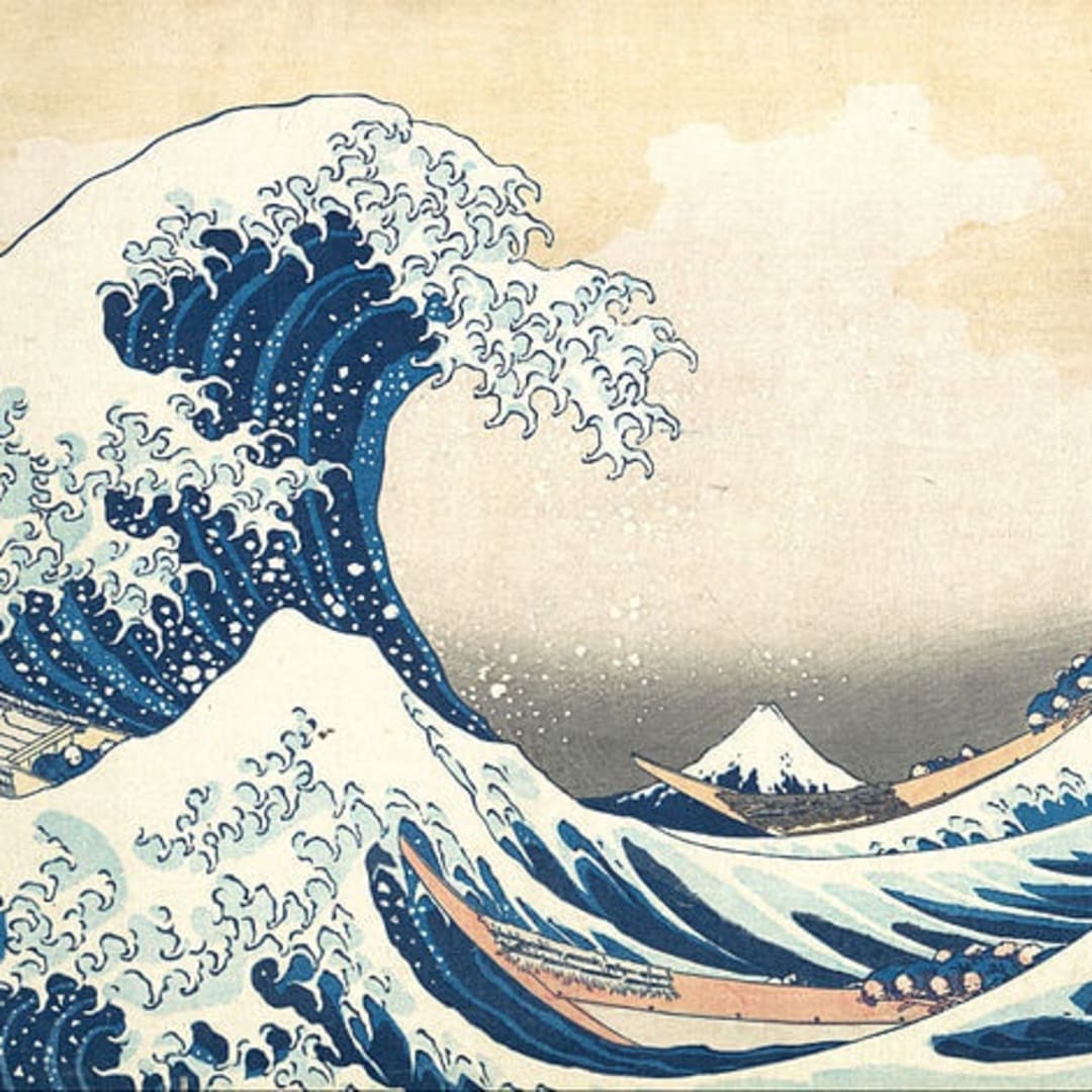 Katsushika Hokusai The Great Wave off Kanagawa, 1829-1833