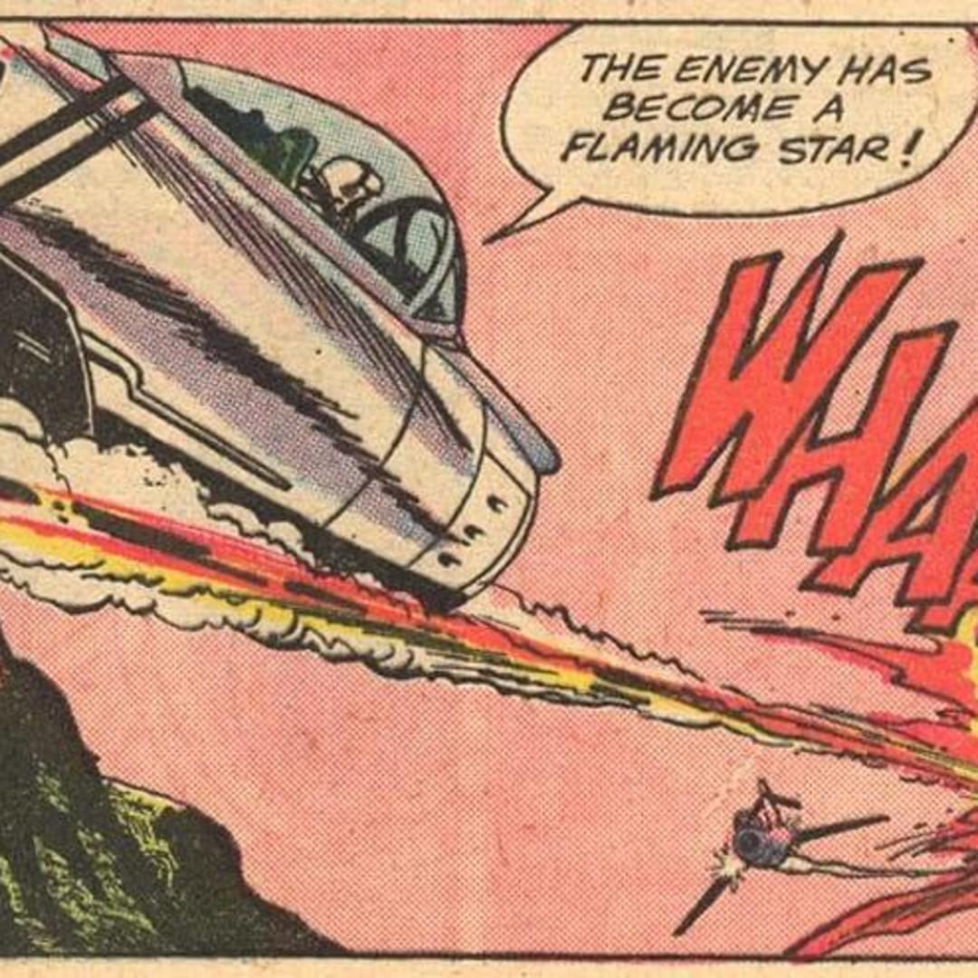 Irv Novick January-February 1962 DC comic All-American Men of War #89