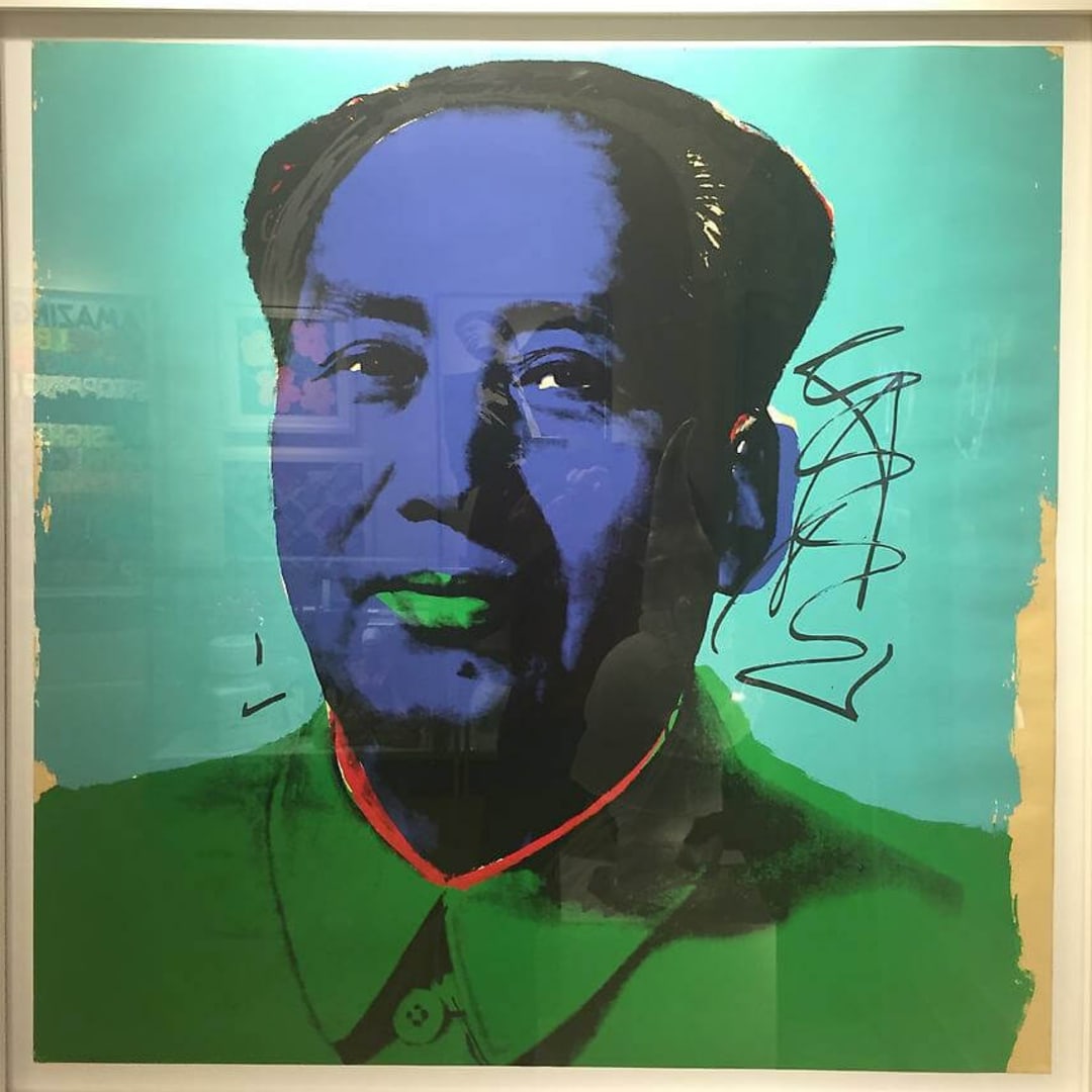 Andy Warhol Mao, 1972 F&S ll.99 Screenprint 36 X 36 inches Edition of 250 For sale at VFA
