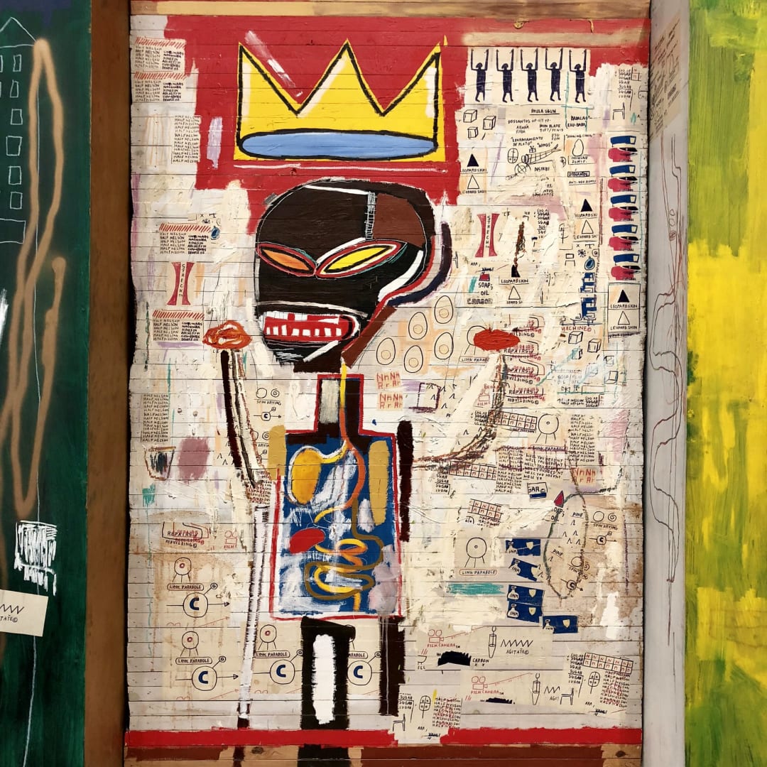 "Extrait de Grillo, 1984, Jean-Michel Basquiat" by y.caradec is licensed under CC BY-SA 2.0.