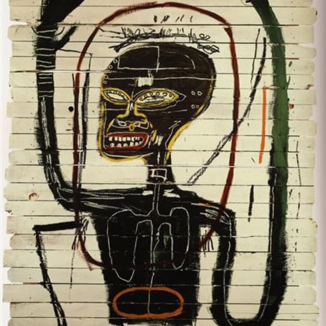 Jean-Michel Basquiat, Flexible, 2016 24 color screenprint 60.25 x 45.5 inches /85 For sale at VFA