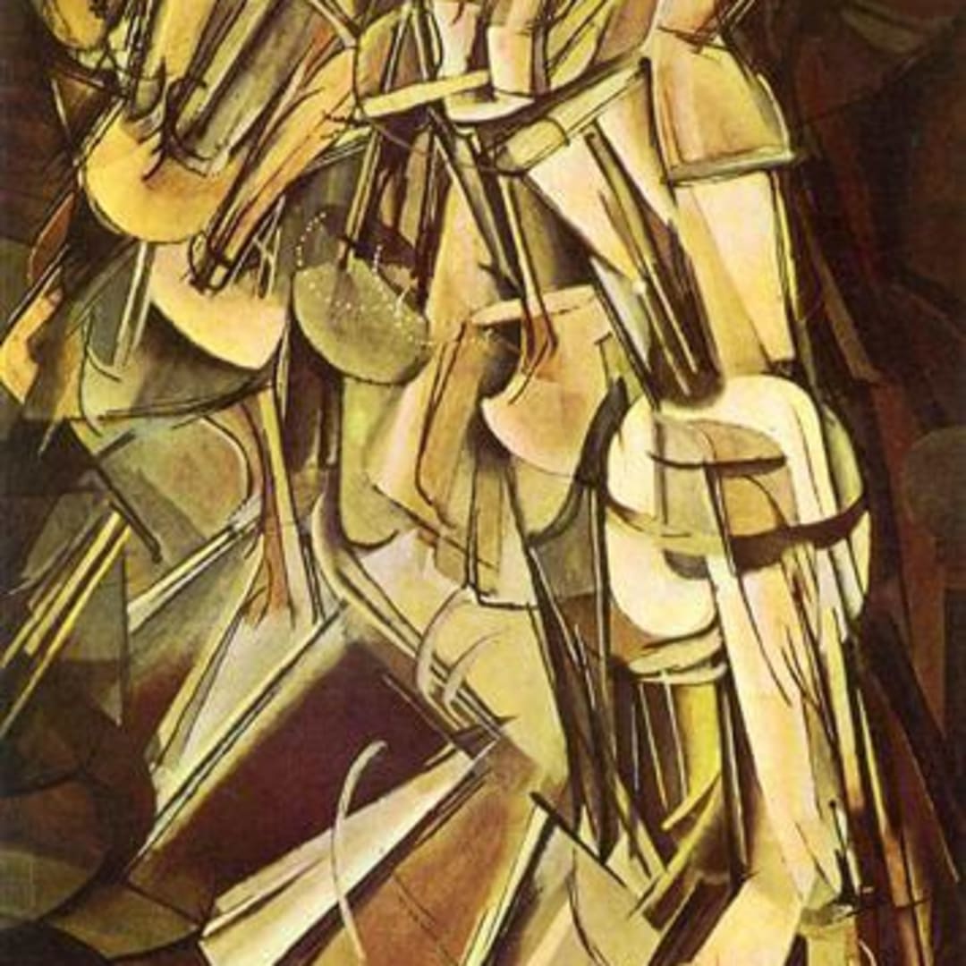 Marcel Duchamp Nude Descending a Staircase, No. 2