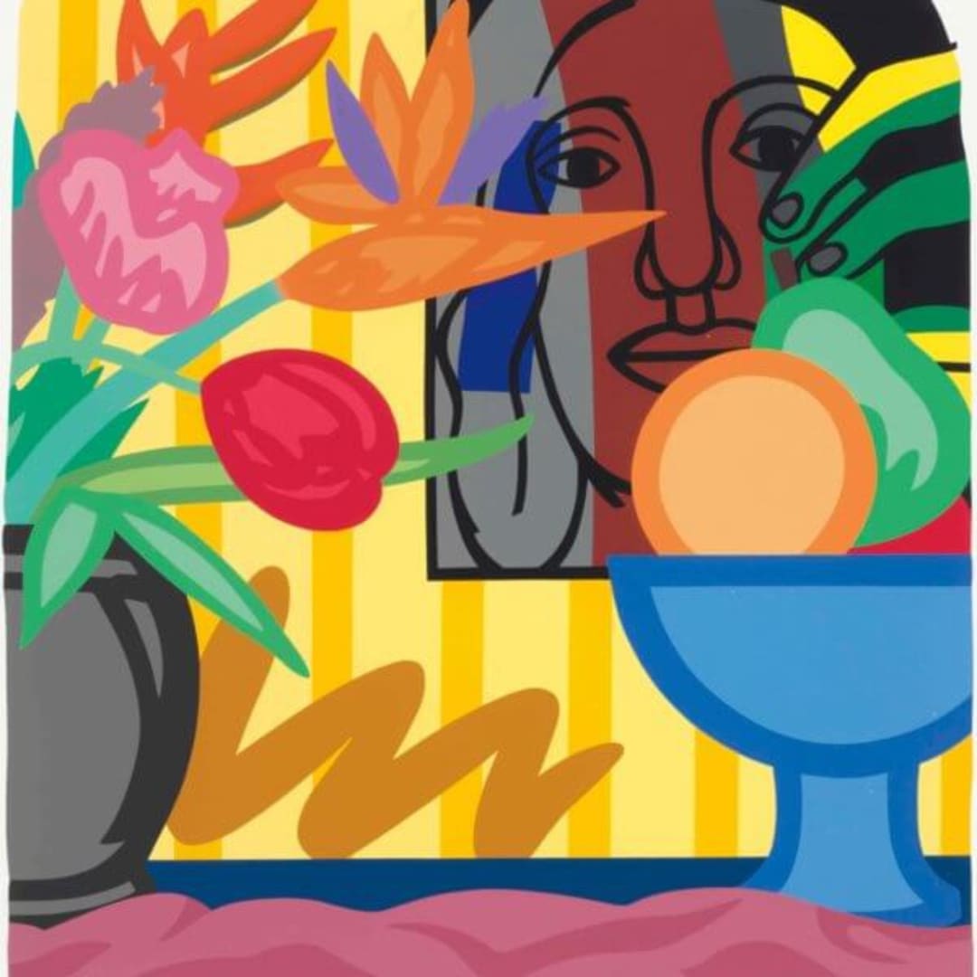 Tom Wesselmann Mixed Bouquet with Leger, 1993 Screenprint on museum board 54.50h x 51.25w in 138.43h x 130.18w cm 72/90 For sale at VFA