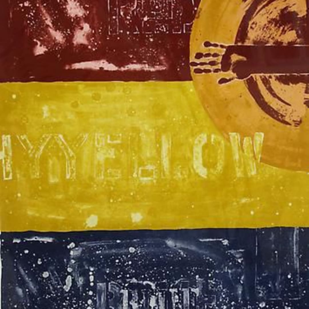 Jasper Johns Periscope 1, 1979 Lithograph 50 X 36.25 inches Edition of 65 For sale at VFA