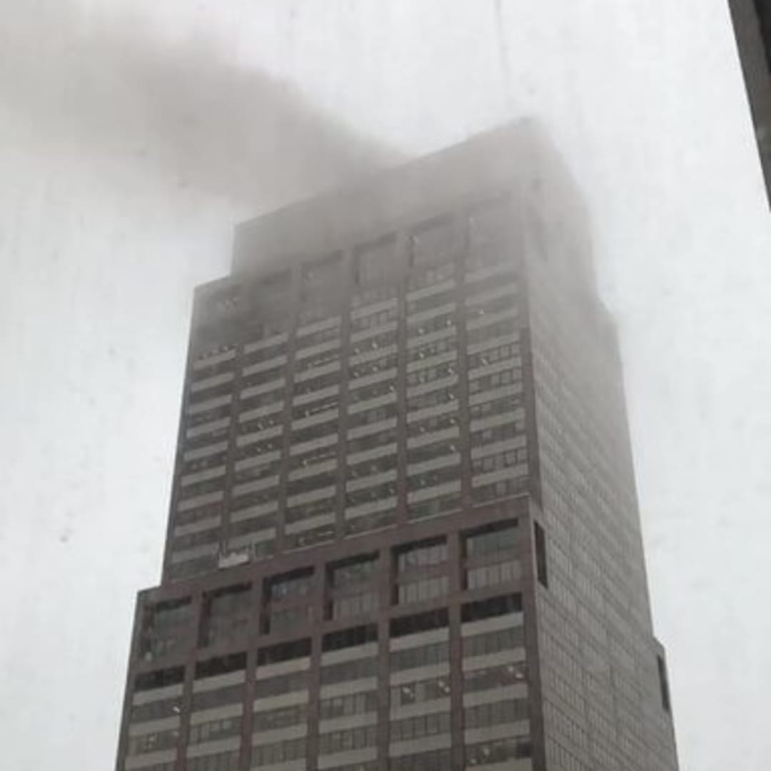 The Equitable Building fire, June 10, 2019.