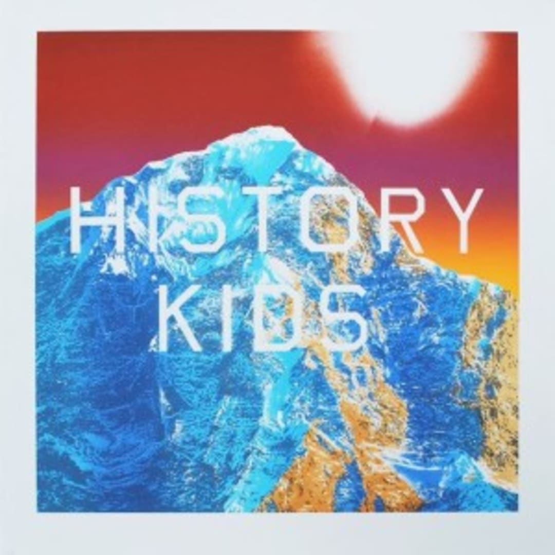 Available at VFA: Ed Ruscha, History Kids, 2014 Lithograph, 28.75 h X 28w in., Edition of 60