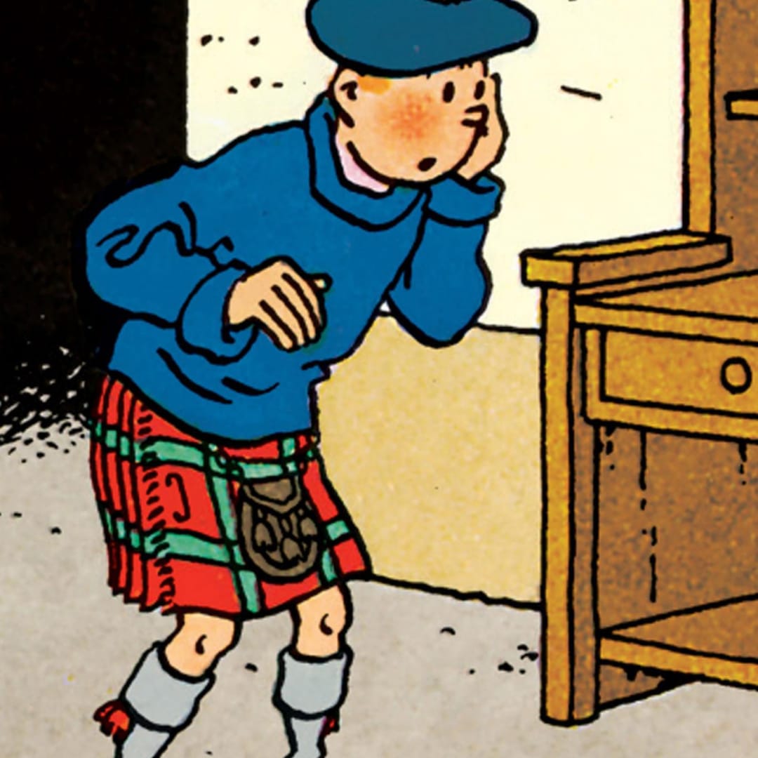 Tintin, boy detective © Casterman/Hergé’