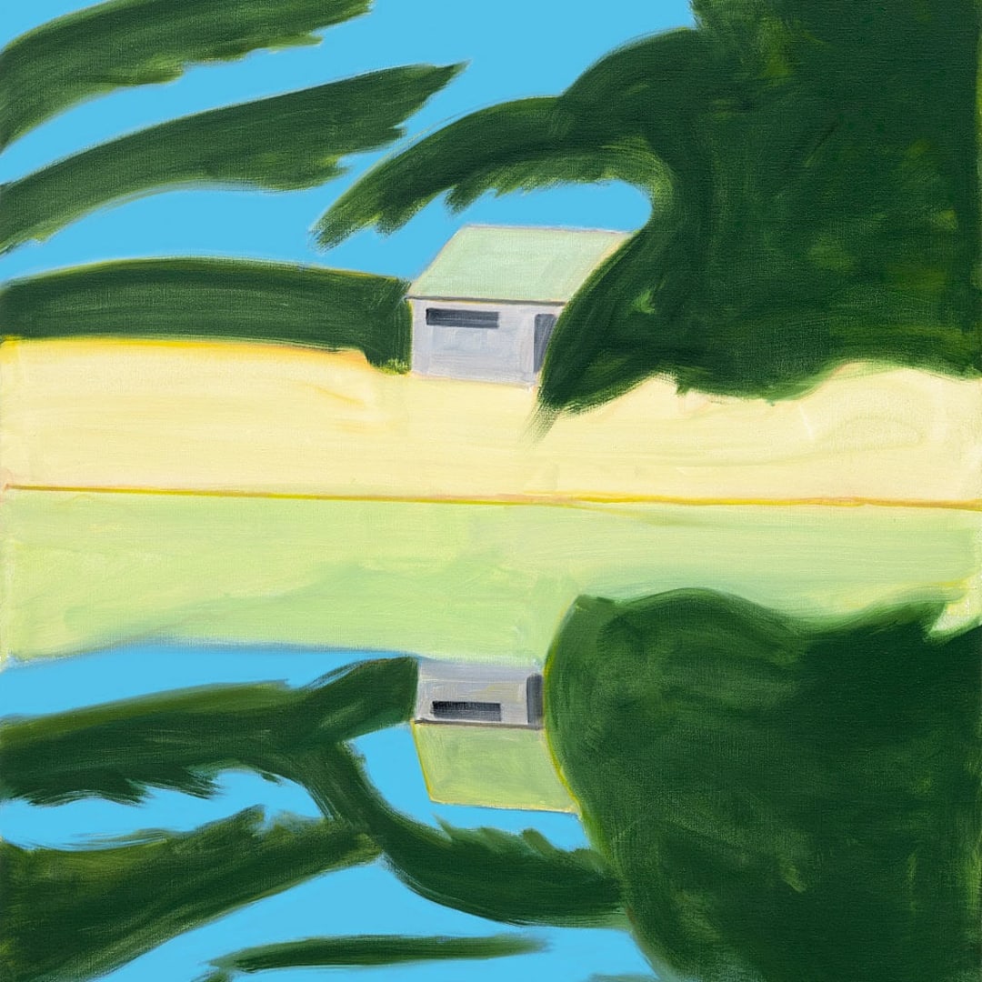 Alex Katz Refections 2, 2021 Archival Pigment ink on innova Etching 47h x 39.50w in 100 Available at VFA