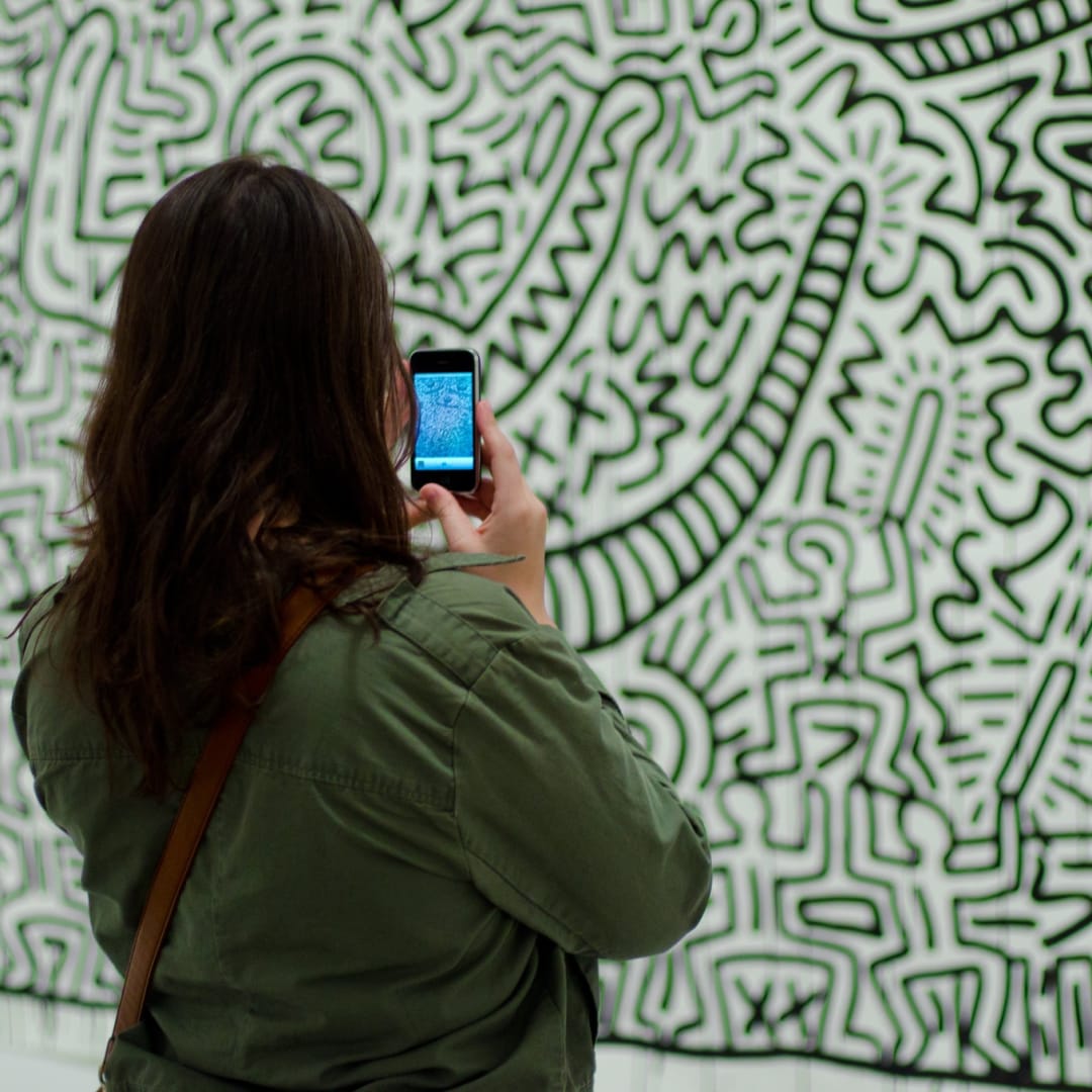 Keith Haring at the MOMA by chase_elliott is licensed under CC BY 2.0. Photo taken on November 24, 2011