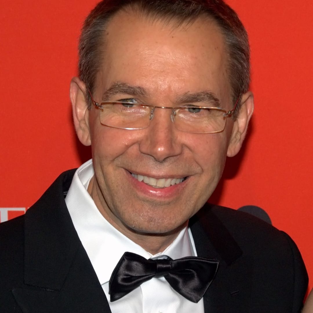 Jeff Koons at the Time 100 Gala, 2010 NYC Photo by david_shankbone is licensed under CC BY 2.0.